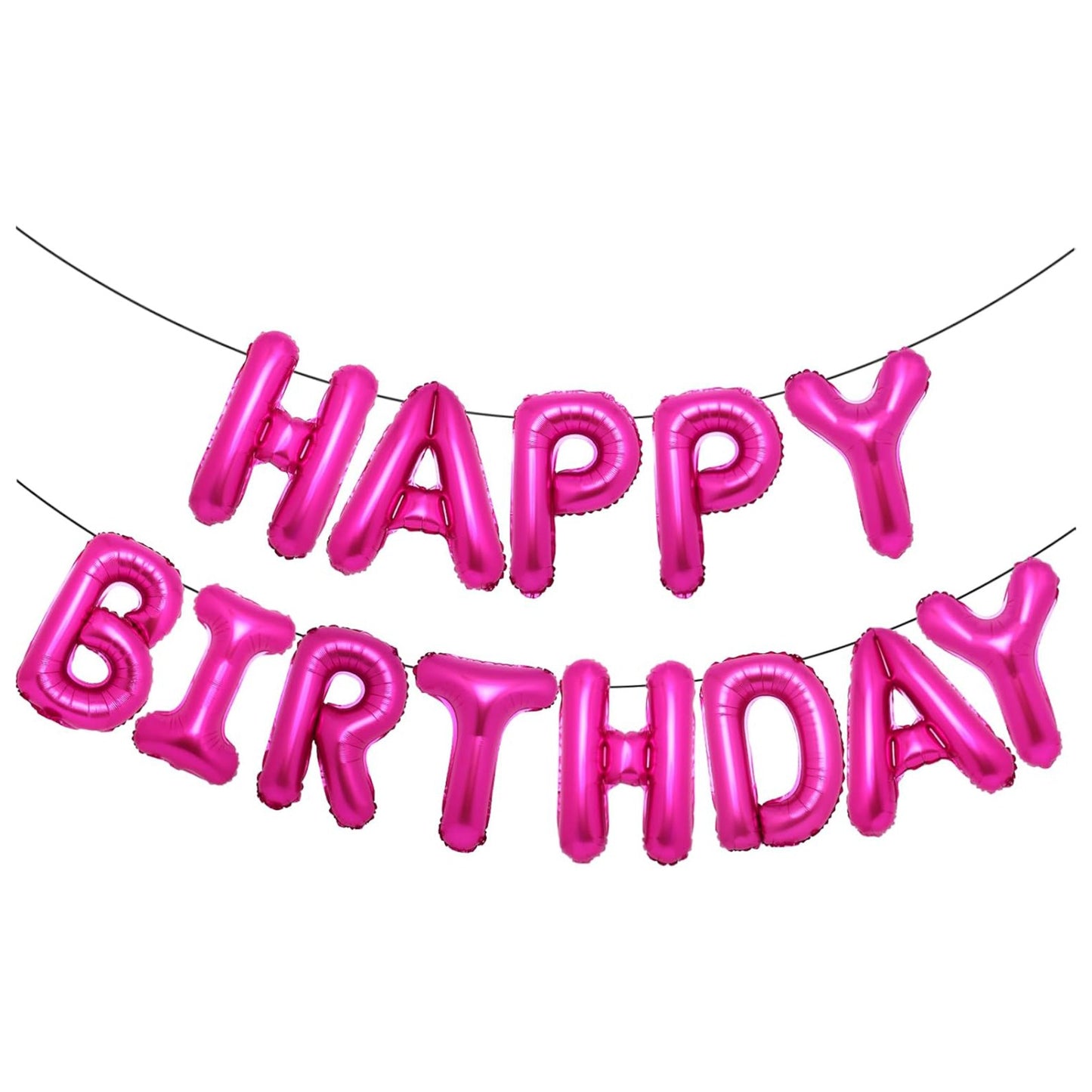 16-Inch Birthday Foil Balloon Banner
