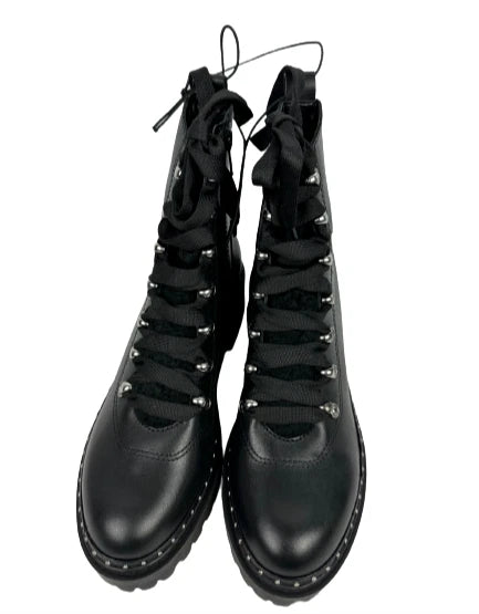 Women Fashion & Hiking Rainier Boots Leather Ankle Lace Up Combat Boots