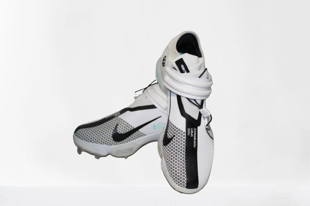 Force Zoom Trout 7 Men's Size 11 Metal Baseball Cleat White AND Black.