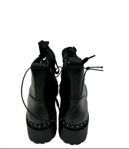 Women Fashion & Hiking Rainier Boots Leather Ankle Lace Up Combat Boots