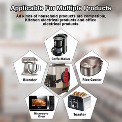 10 pcs of Multicolor Cord Organizer for Kitchen Appliances|  Mixer | Blender | Coffee Maker