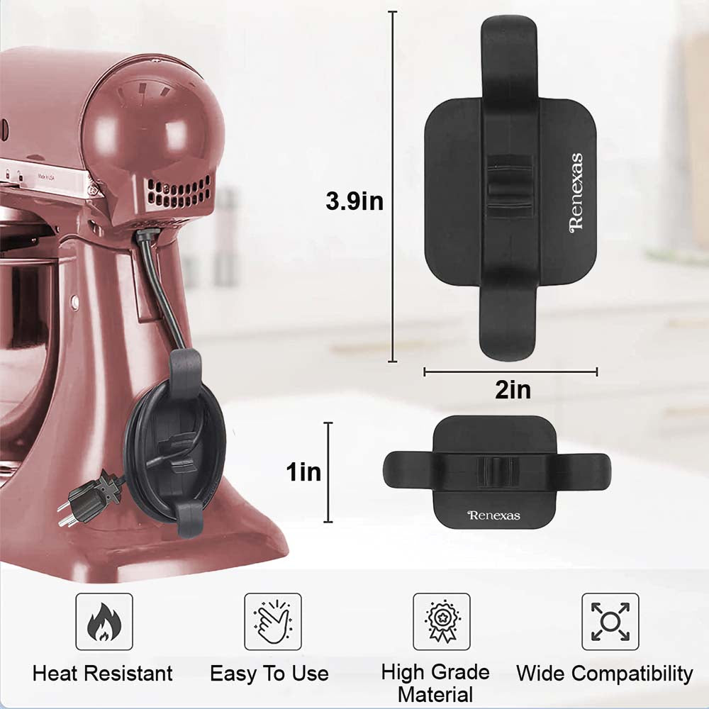 10 pcs of Multicolor Cord Organizer for Kitchen Appliances|  Mixer | Blender | Coffee Maker