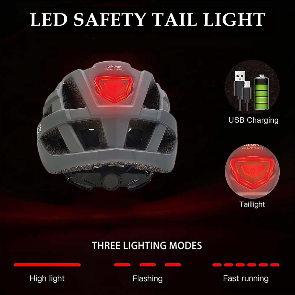 Top Rated Mountain Bike helmets for adults with Led Light for night riding