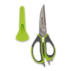 Best 1 Pack  all Purpose stainless steel kitchen scissors for cutting meat, Herbs, Chicken, Poultry (Green)