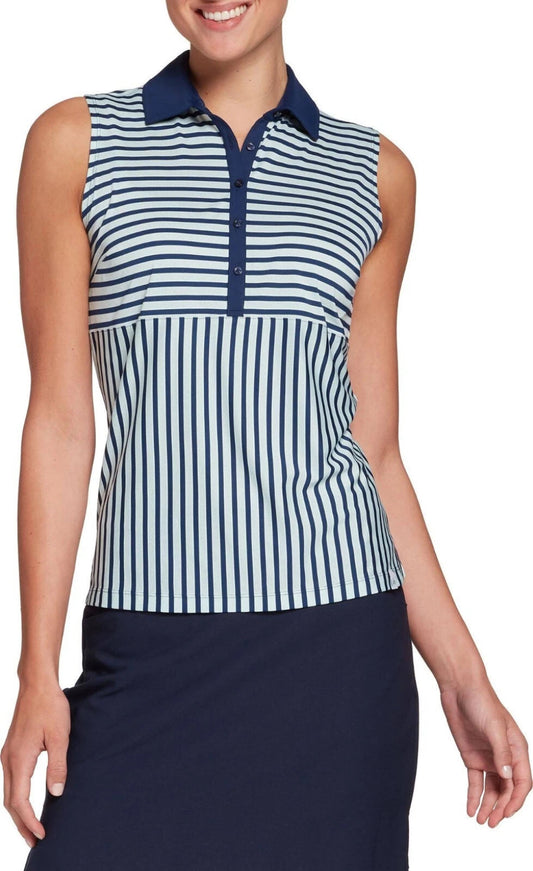 Black Striped Sports Sleeveless <br> Top For Girls , Women Sleeveless Golf Top MDmartpro MDmartpro (319)